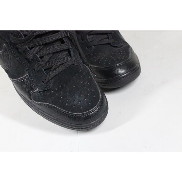 Nike Dunk Sky Hi Black Out Hidden Wedge Suede Shoes 528899-004 Women Size 7 - Picture 7 of 8